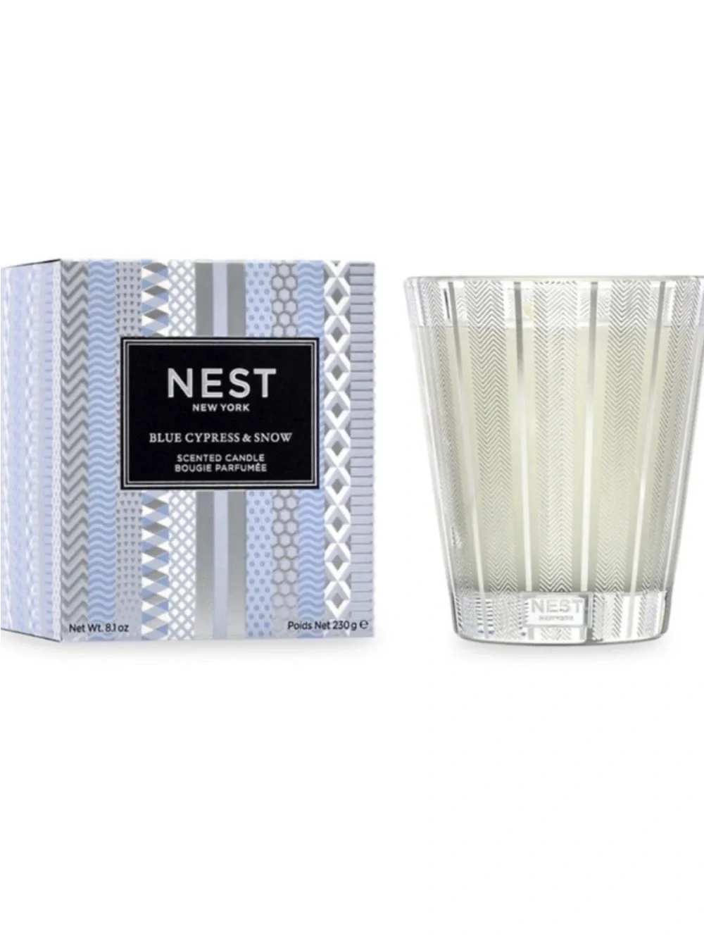 Nest Fragrances New York Blue Cypress and Snow Classic 8.1 Oz New